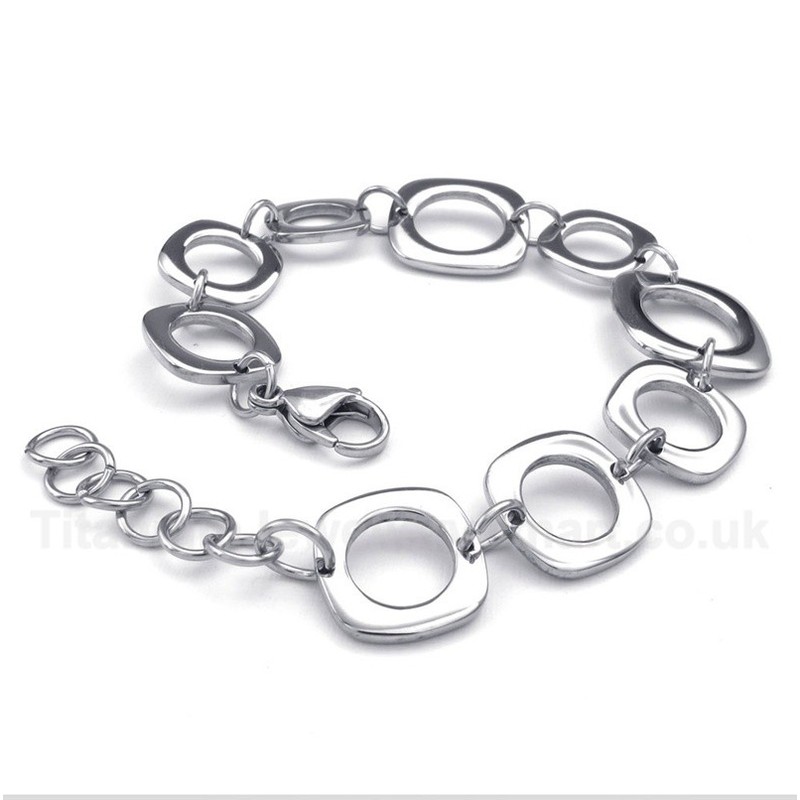 Titanium Round Bracelet