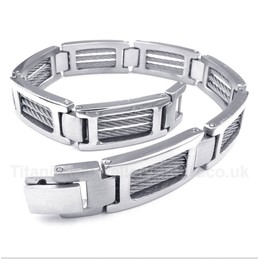 Titanium Cable Bracelet