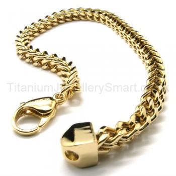 Titanium Curb Link Bracelet 16894-£109 - Titanium Jewellery UK