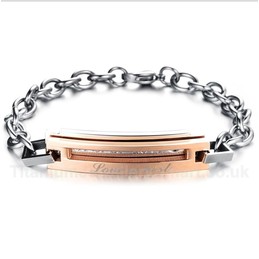 Titanium Couple's Bracelet