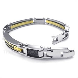 Diamond Titanium Bracelet