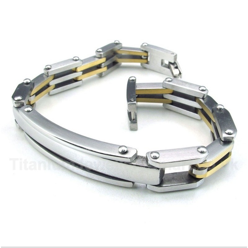 Titanium Gold-plated Bracelet