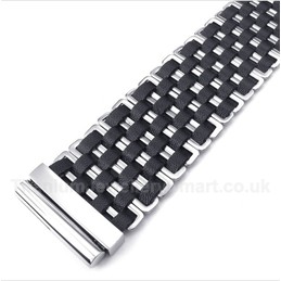 Leather Titanium Bracelet