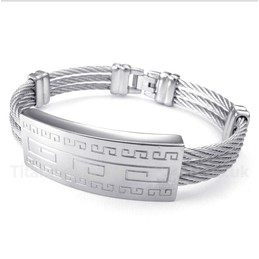 Titanium Cable Bracelet