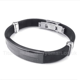 Rubber Titanium Bracelet