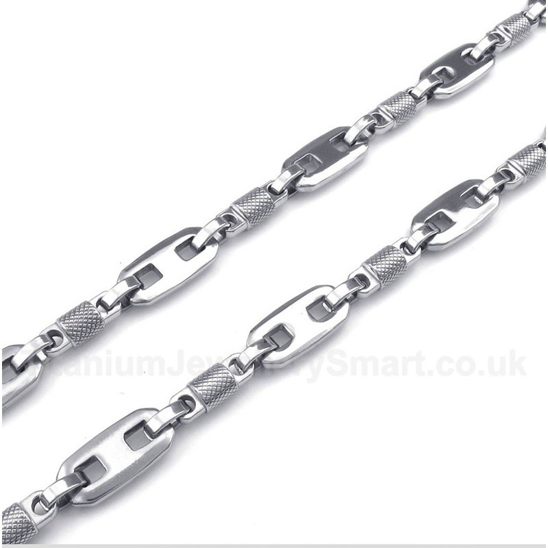 Titanium Cylinder Necklace
