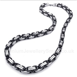 Titanium Black Necklace