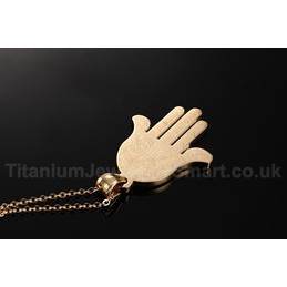 Men's Titanium Pendant Palm PN-427
