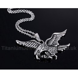 Men's Titanium Pendant Eagles PN-508