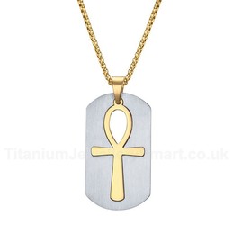 Men's Titanium Pendant 45 mm The Ankh PN-623
