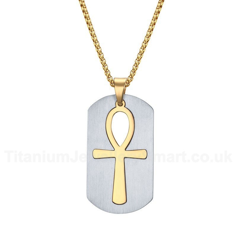 Men's Titanium Pendant 45 mm The Ankh PN-623