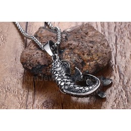 Men's Titanium Pendant 4.4 cm Carp PN-769