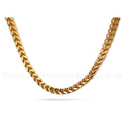 Men's Titanium Necklace Square NC-082
