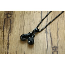 Men's Titanium Pendant Sport Boxing Gloves PN-883