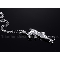Unisex Titanium Pendant Cheetah PN-494