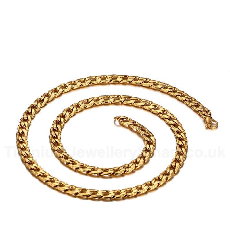 Men's Titanium Necklace NC-095G