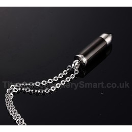 Men's Titanium Pendant 34 mm Multi Colours Bullet PN-451