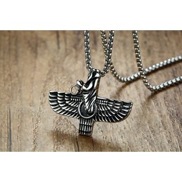 Men's Titanium Pendant Wings Flying PN-844S