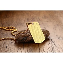 Men's Titanium Pendant 30 mm Two PN-603