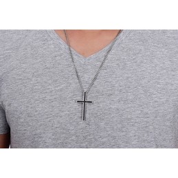 Men's Titanium Pendant 45 mm Cross PN-620