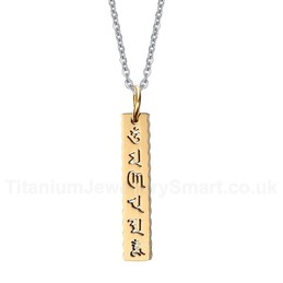 Men's Titanium Pendant Hollow PN-390
