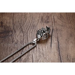 Men's Titanium Pendant Punk Skull 43 mm PN-182