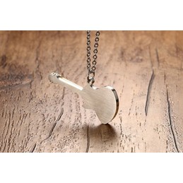 Unisex Titanium Pendant 48 mm Guitar PN-648