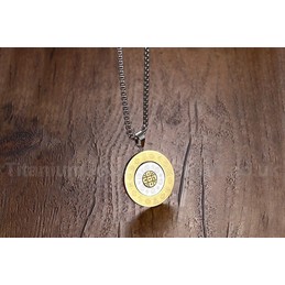 Men's Titanium Pendant Rotatable Constellations PN-308