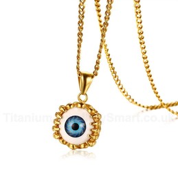 Men's Titanium Pendant Eye Punk PN-908