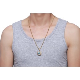Men's Titanium Pendant Eye Punk PN-908