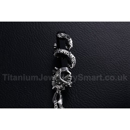 Men's Pendant Chinese Dragon Agate PN-430