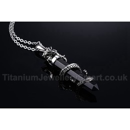 Men's Pendant Chinese Dragon Agate PN-430