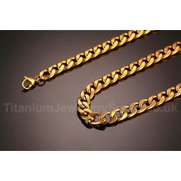 Men's Titanium Necklace 9.5 mm NC-166