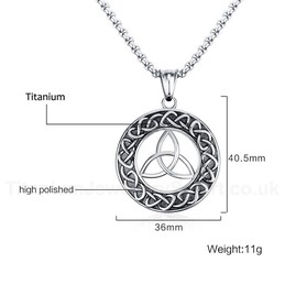 Men's Titanium Pendant 40.5 mm PN-708