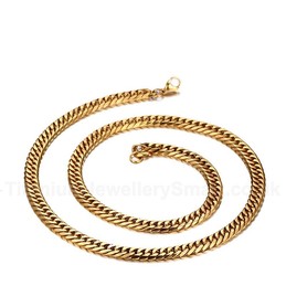 Men's Titanium Necklace Keel Chain NC-096G
