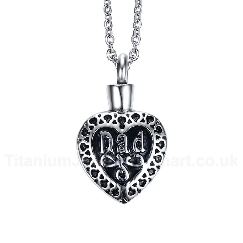 Unisex Titanium Pendant Dad PN-574