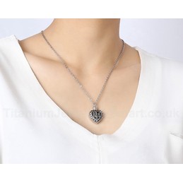 Unisex Titanium Pendant Dad PN-574