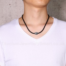 Men's Titanium Pendant Black PN-932