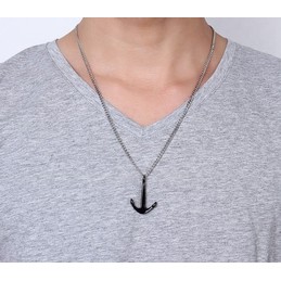 Men's Titanium Pendant Anchor PN-557