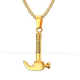 Men's Titanium Pendant 40.5 mm Ha mm er PN-590