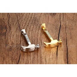 Men's Titanium Pendant 40.5 mm Ha mm er PN-590