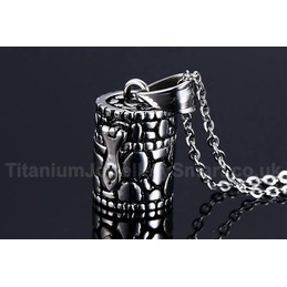 Unisex Titanium Pendant Crown PN-286