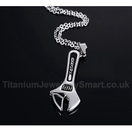 Unisex Titanium Pendant Rock Punk PN-496