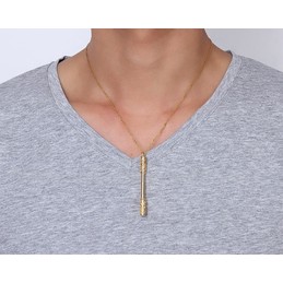 Men's Titanium Pendant 55 mm Stick PN-598