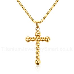 Men's Titanium Pendant Cross PN-677