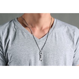 Men's Titanium Pendant 40 mm PN-784S