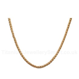 Men's Titanium Necklace 4 mm NC-153