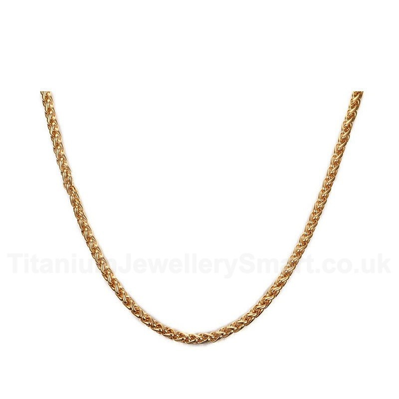 Men's Titanium Necklace 4 mm NC-153