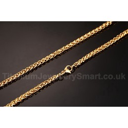 Men's Titanium Necklace 4 mm NC-153