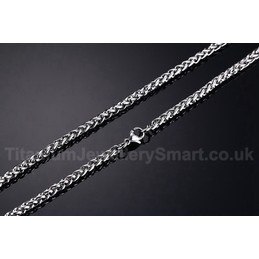 Men's Titanium Necklace 4 mm NC-153